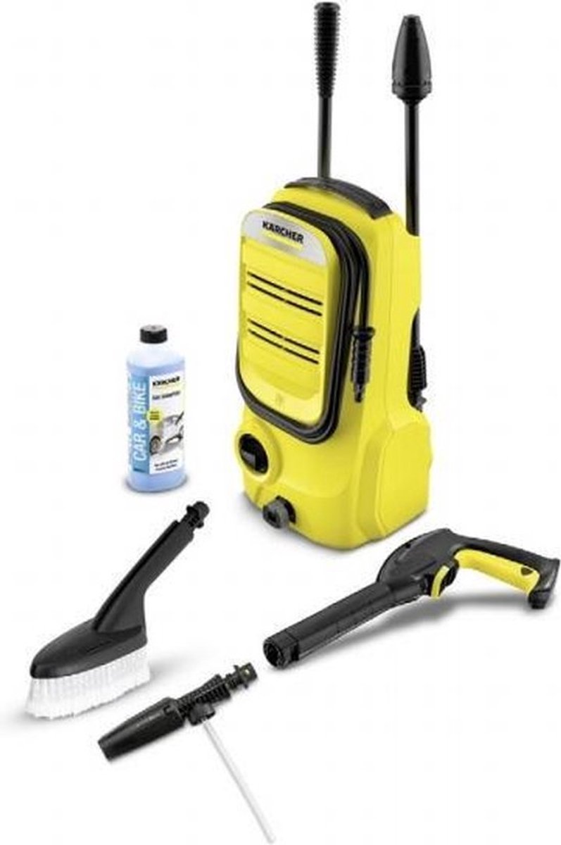 Bol.com Kärcher K 2 Compact Car Hogedrukreiniger - 110 bar - 360 l/u - 20 m²/u - Incl. Car Kit aanbieding