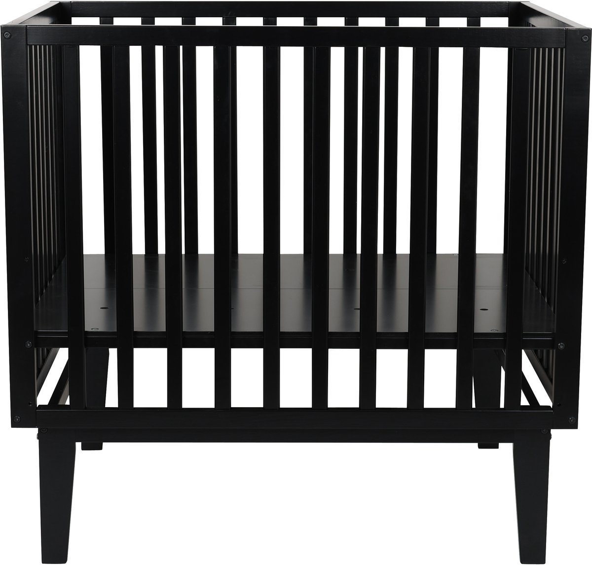 Born Lucky Cubo Baby Box / Babybox / Kinderbox – 100x80 cm – Verstelbare Bodem – Zwart – foto 4
