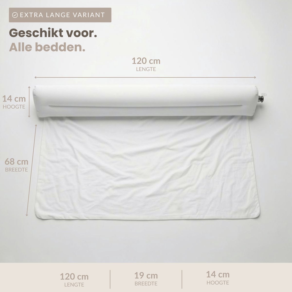 Babietec Babietec Opblaasbare Bedrand Bedhekje - afbeelding 3