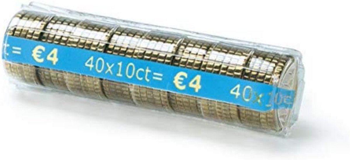 Muntzakjes voor 0,10 cent munten, 100 stuks