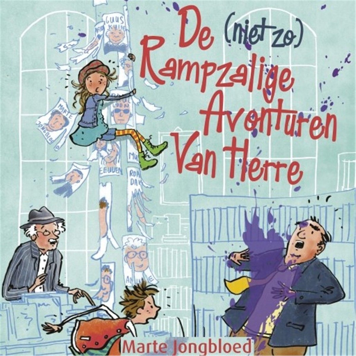 Omslag van De (niet zo) rampzalige avonturen van Herre