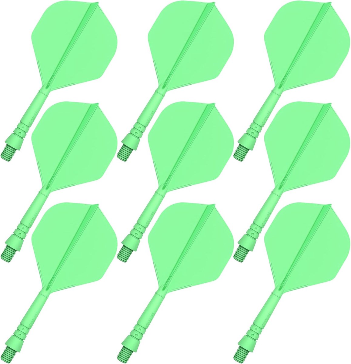 9-delige Set Dartschachten en Dartflights - Universele Dart Accessoires