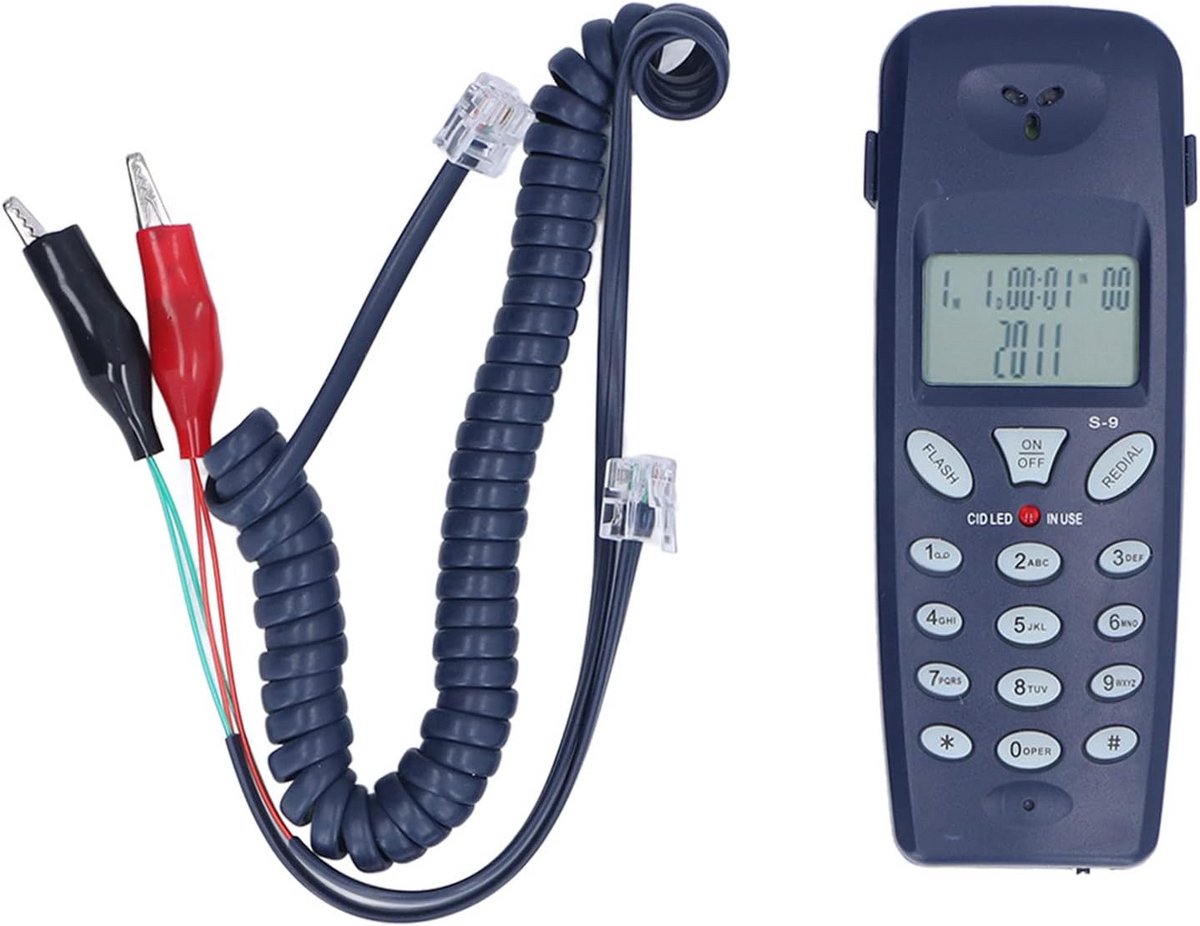 Bedrade Vaste Telefoon met Beller ID en LCD Scherm voor Thuis en Kantoor