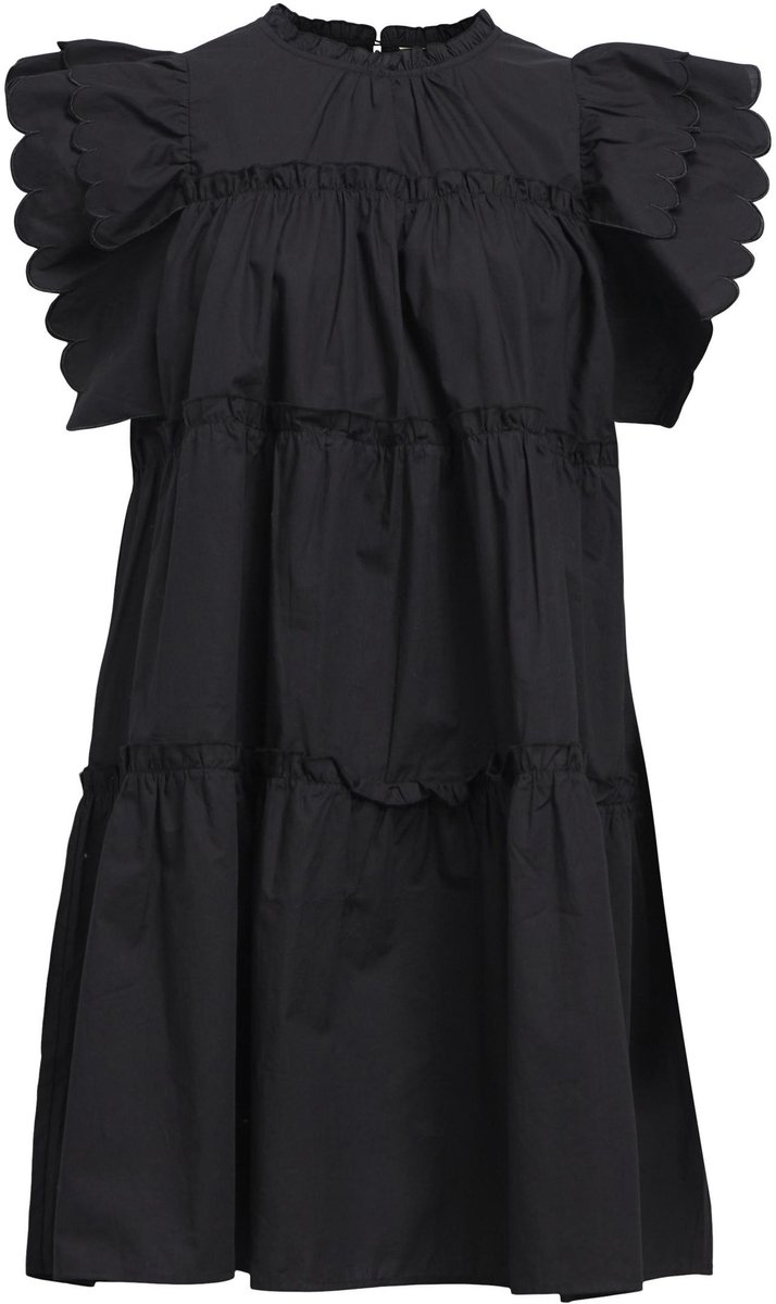 Object Objhope S/l Dress Dames - Jurk - Zwart - Maat 38