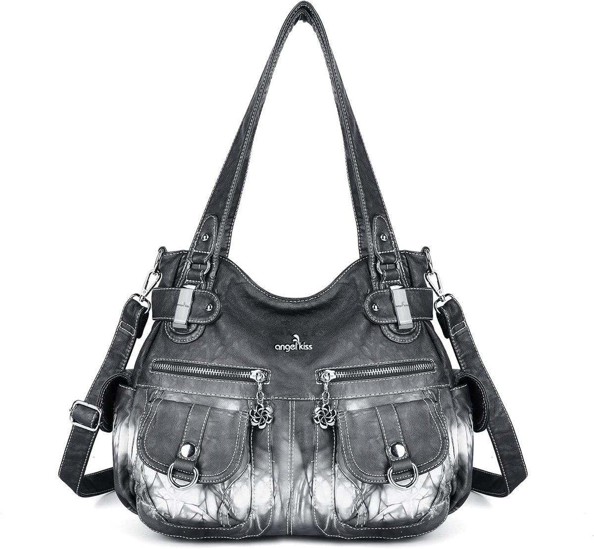 Dames Handtas Schoudertas en Crossbody Tas - Zacht Kunstleer