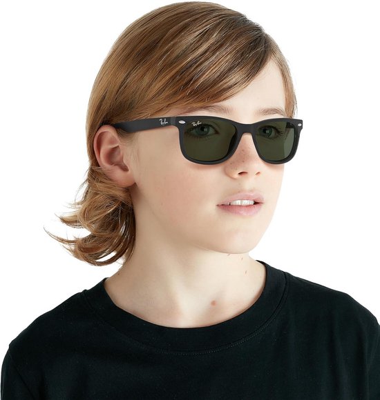 Kinders zonnebril New Wayfarer model - UV400 bescherming - Zwart van Merkloos — afbeelding 2