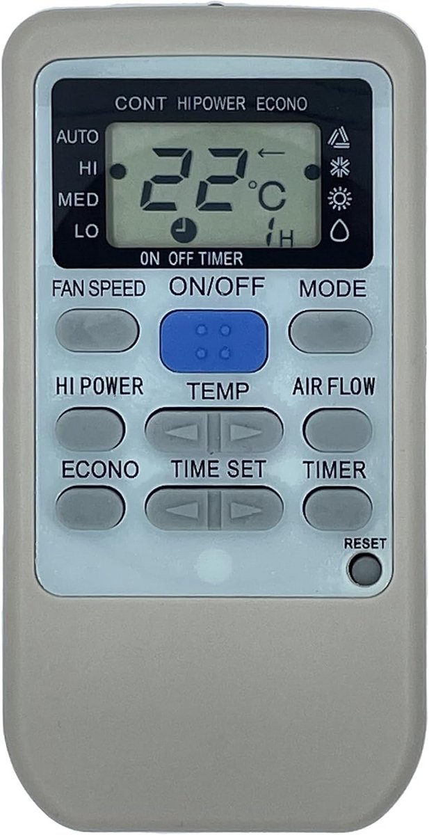 Universele Afstandsbediening voor Airconditioning Warmtepomp & Inverter - Vervangend Model