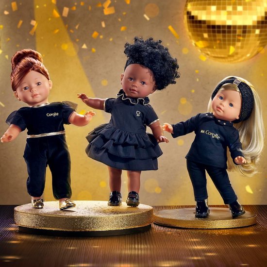 Gouden Ballet Pumps voor Pop (36 cm), Geschikt Vanaf 3 Jaar van Merkloos — afbeelding 2