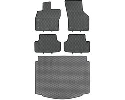 Max-Dywanik Rigum RKK + Geyer - Kofferbakmat & Vloermatten - VW Golf VII 2012-2019 - Ideaal Passend - Zwart