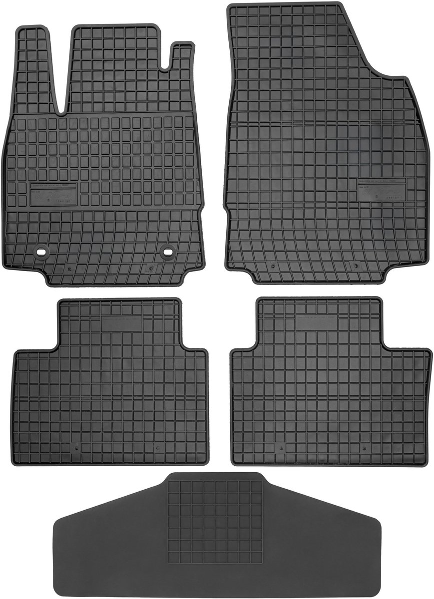 Dywaniki Max-Dywanik - Rubbermatten - Perfecte Pasvorm - Zwart