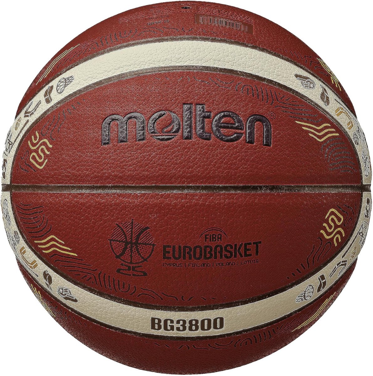 Officiële Basketbal Replica Europees Kampioenschap 2025