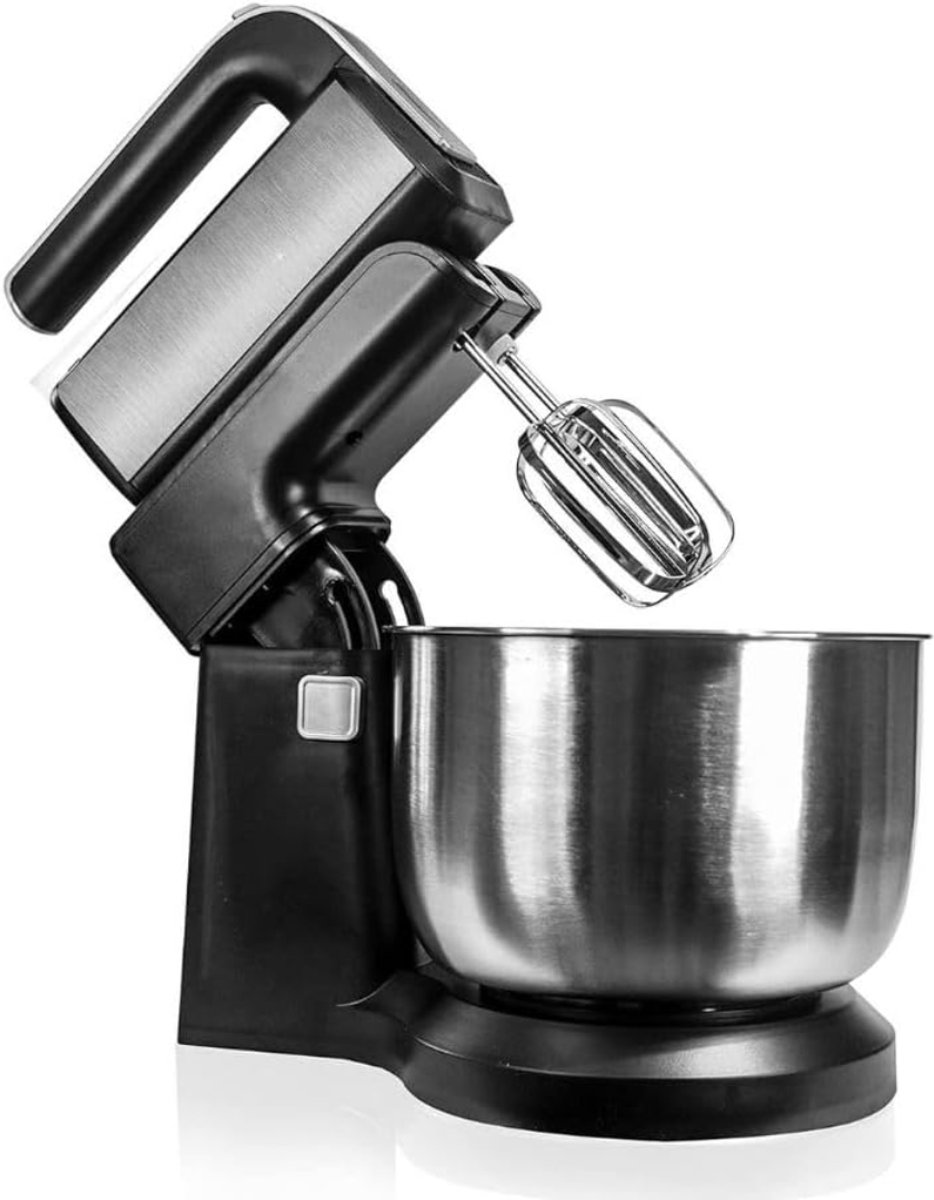 RWB® Mixer met Mengkom - Keuken Mixer - Mix Machine - Zwart - 32 x 23 x 23 cm