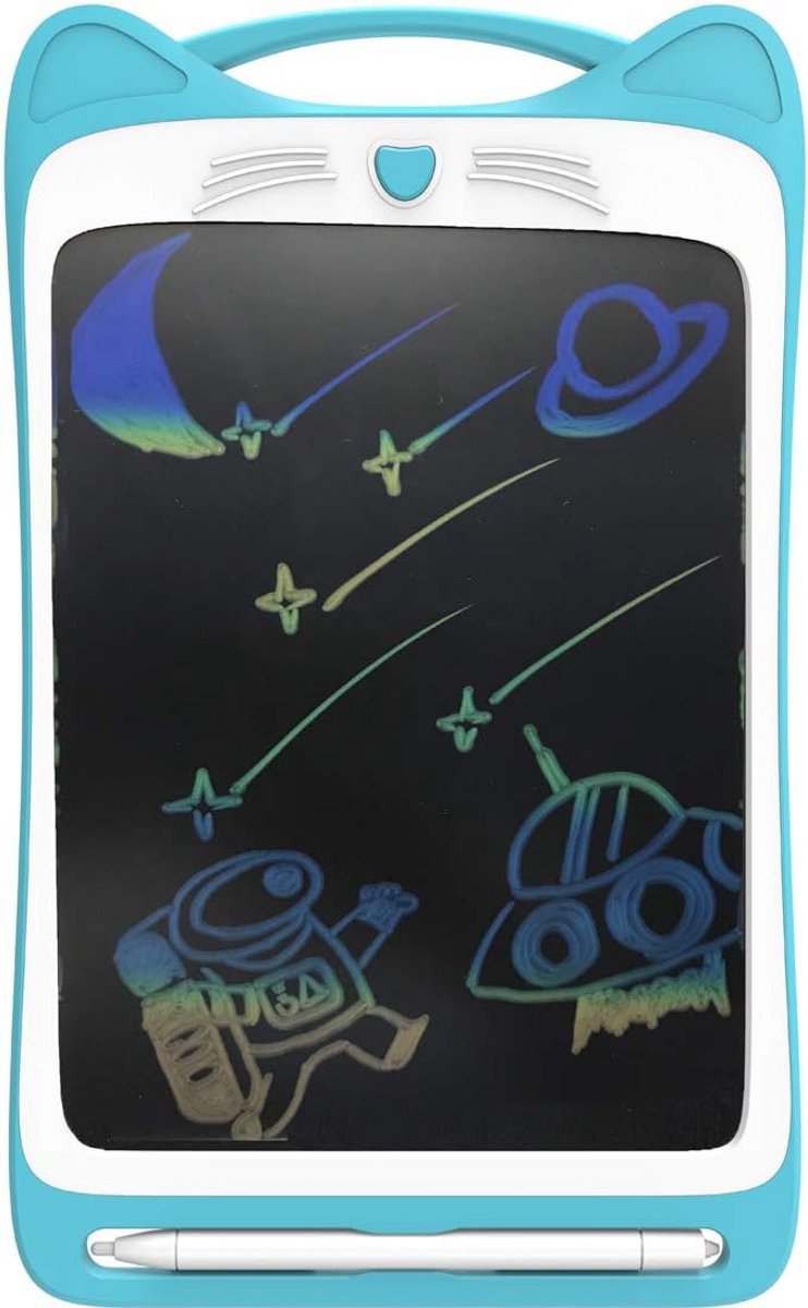 Elektronisch Schrijftablet 12 inch LCD Kleurrijk Tekentablet & Doodle Pad met Vergrendelingsfunctie