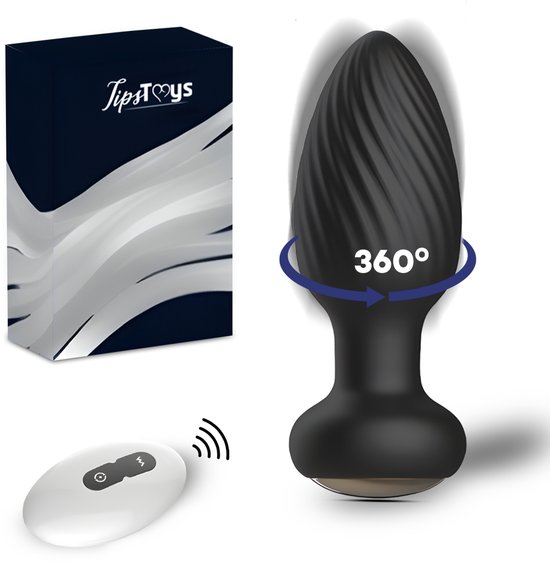 Plug anal vibrant TipsToys - Tlcommande de rotation du vibromasseur anal | bol Plug anal vibrant TipsToys - Tlcommande de rotation du vibromasseur anal | bol