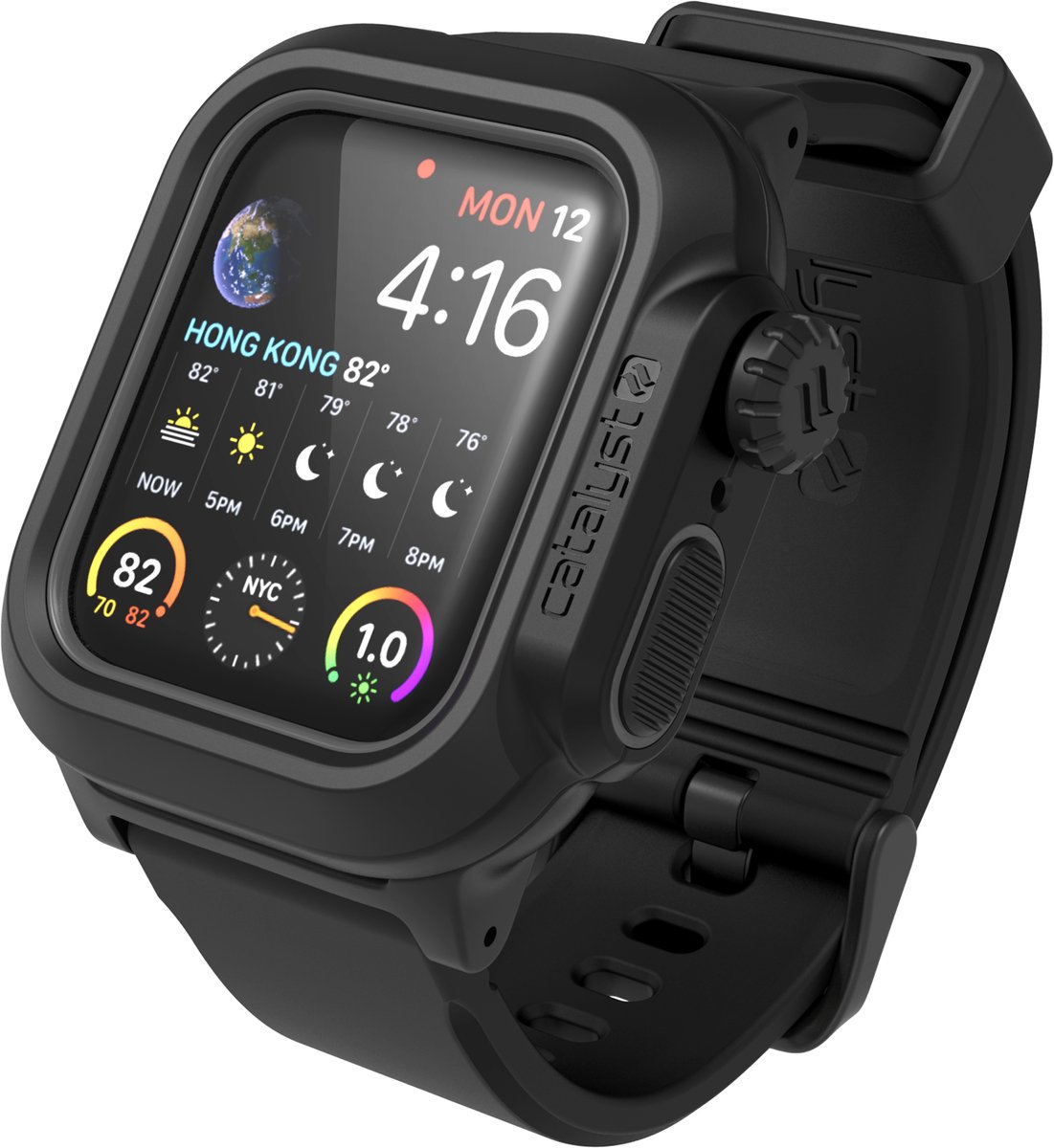 Catalyst Waterproof Case Apple Watch Series 4/5/6/SE 40mm Black