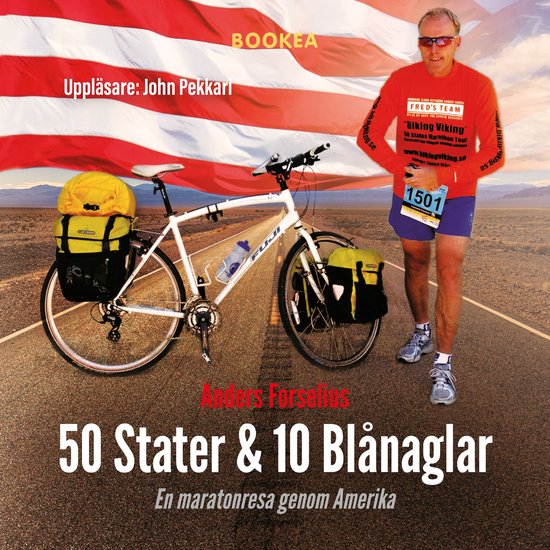 50 Stater & 10 Blånaglar : en maratonresa genom Amerika - cover