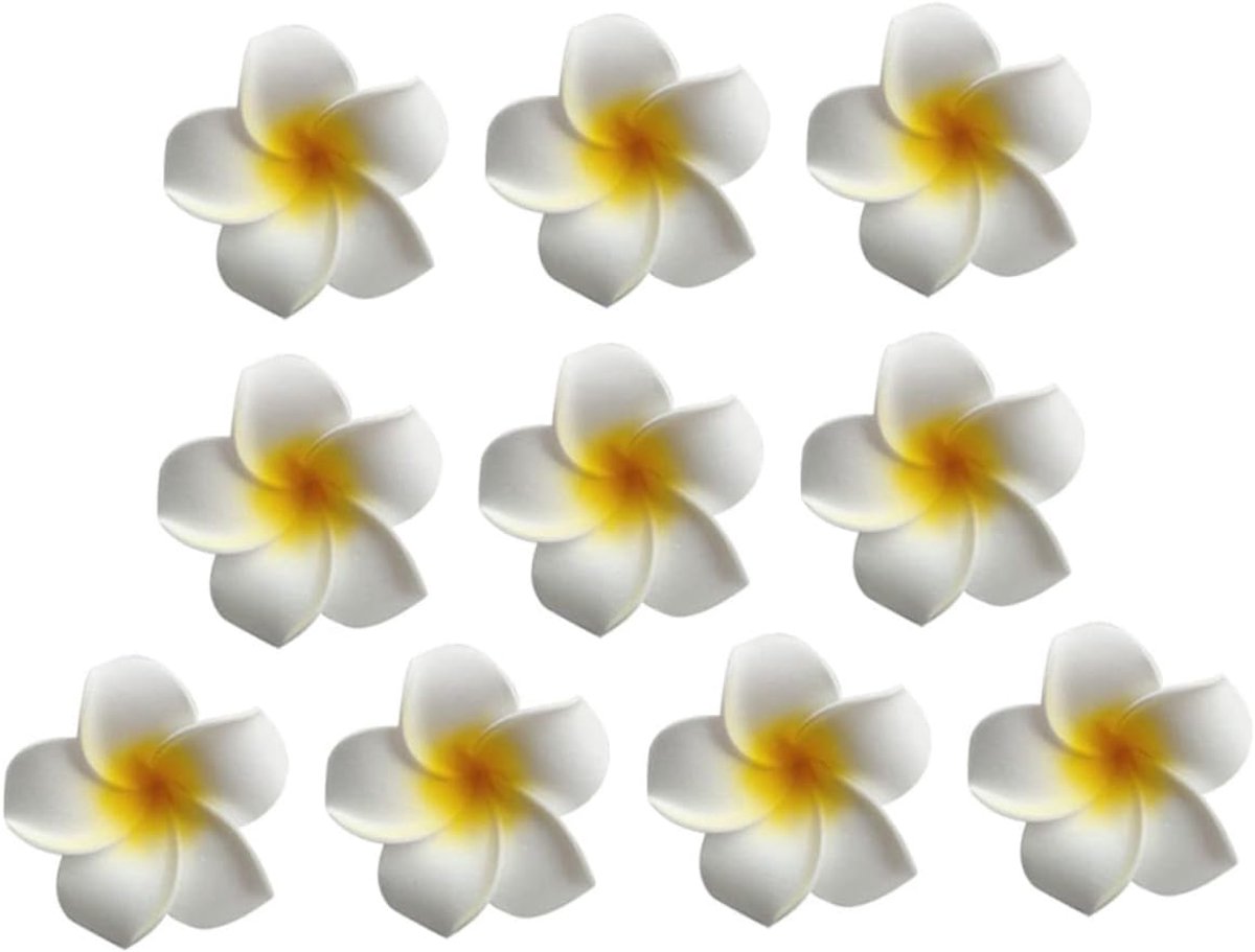 Bloemen Haarspelden - Bruiloft Accessoires - Zomer Decoratie - Set van Tien - 7x7x3 cm