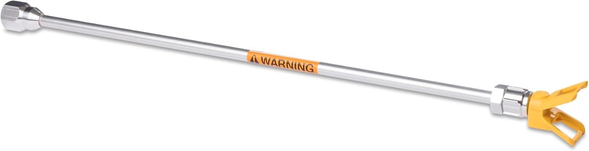 Spuitverlenging - Verlengstuk - Verf spuiten - 50 cm lengte - Zilver