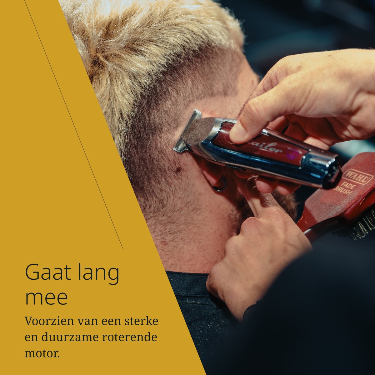 Wahl Draadloze Detailer LI Haartondeuse - Krachtige Tondeuse met Extra Breed T-Mes voor Randjes Lijnen en Detailwerk thumbnail 7
