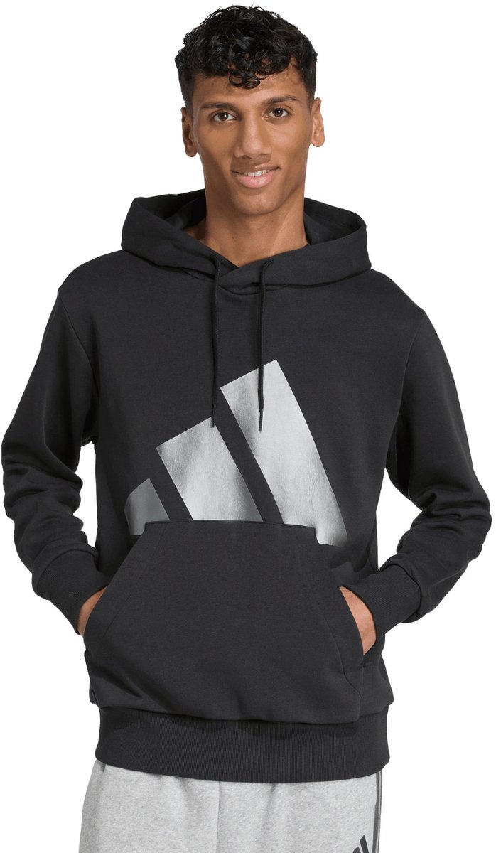 adidas Sweater Heren Holiday 3S Hoodie Zwart