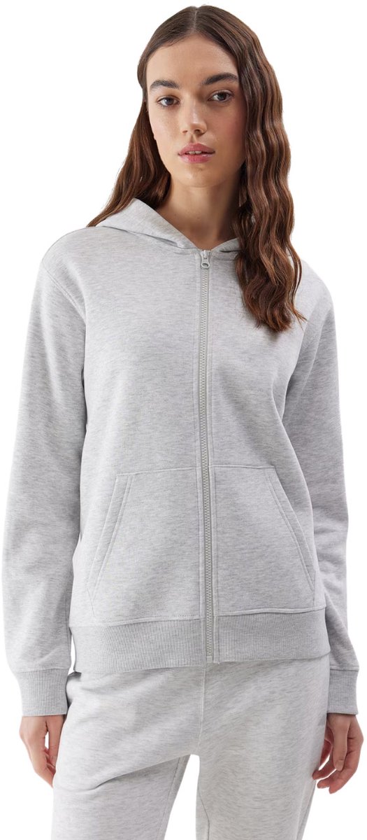 4F Sweater Dames Lichtgrijs - Maat M