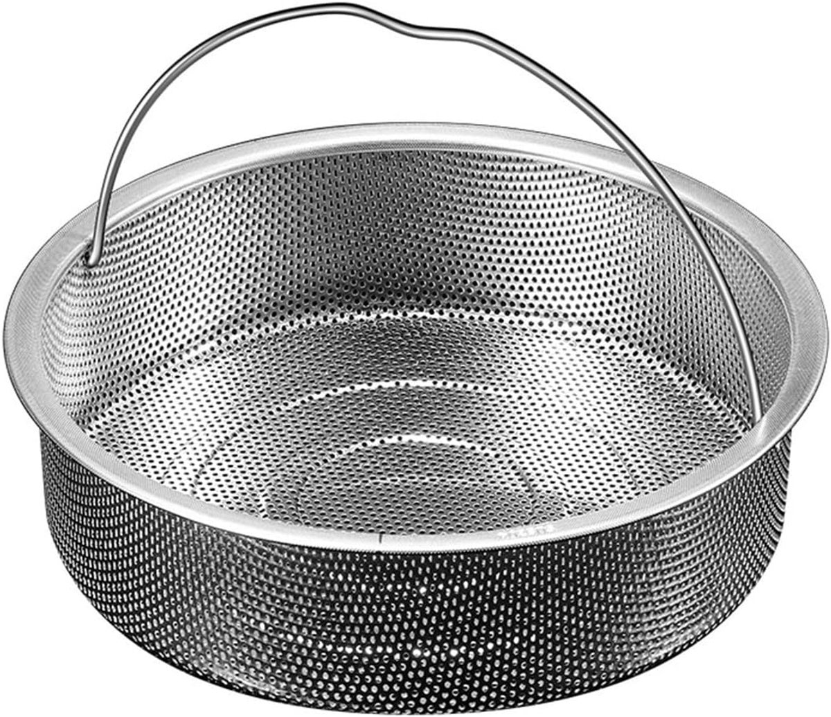 Roestvrijstalen stoommand Keuken stomer Gezond koken Veelzijdig en stevig 22 cm diameter Zilverachtig