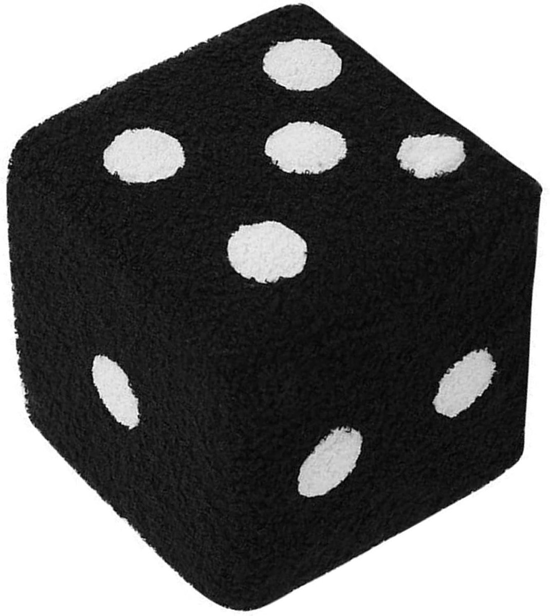 Voetenbank Dice Design Smooth Touch voor Woonkamer - Kubuskruk 29x29x25cm