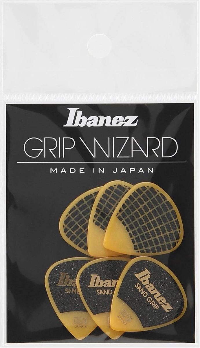 Gitaar Plectrums - Snaren Picks - Muziek Maken - Sand Grip Textuur - 1.0mm Dikte - Geel