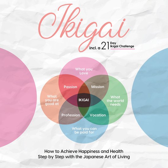 Ikigai: How to Achieve Happiness and Health Step by Step wit ... - cover