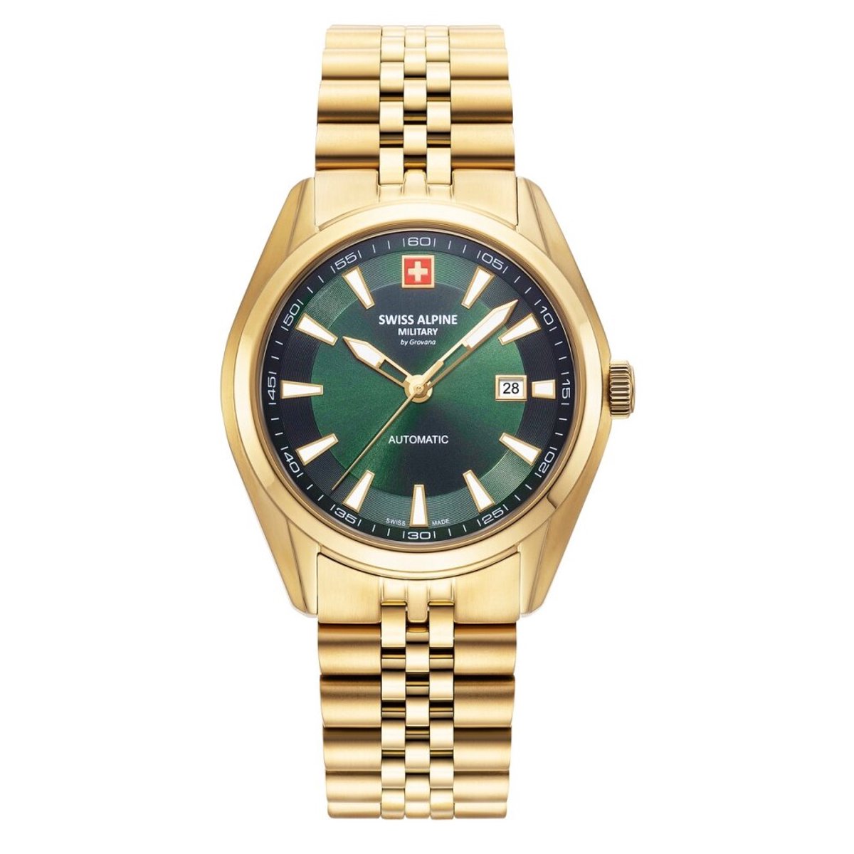 Swiss Alpine Military - 7091.2114 - Polshorloge - Heren - Automatisch - Admiral Elite