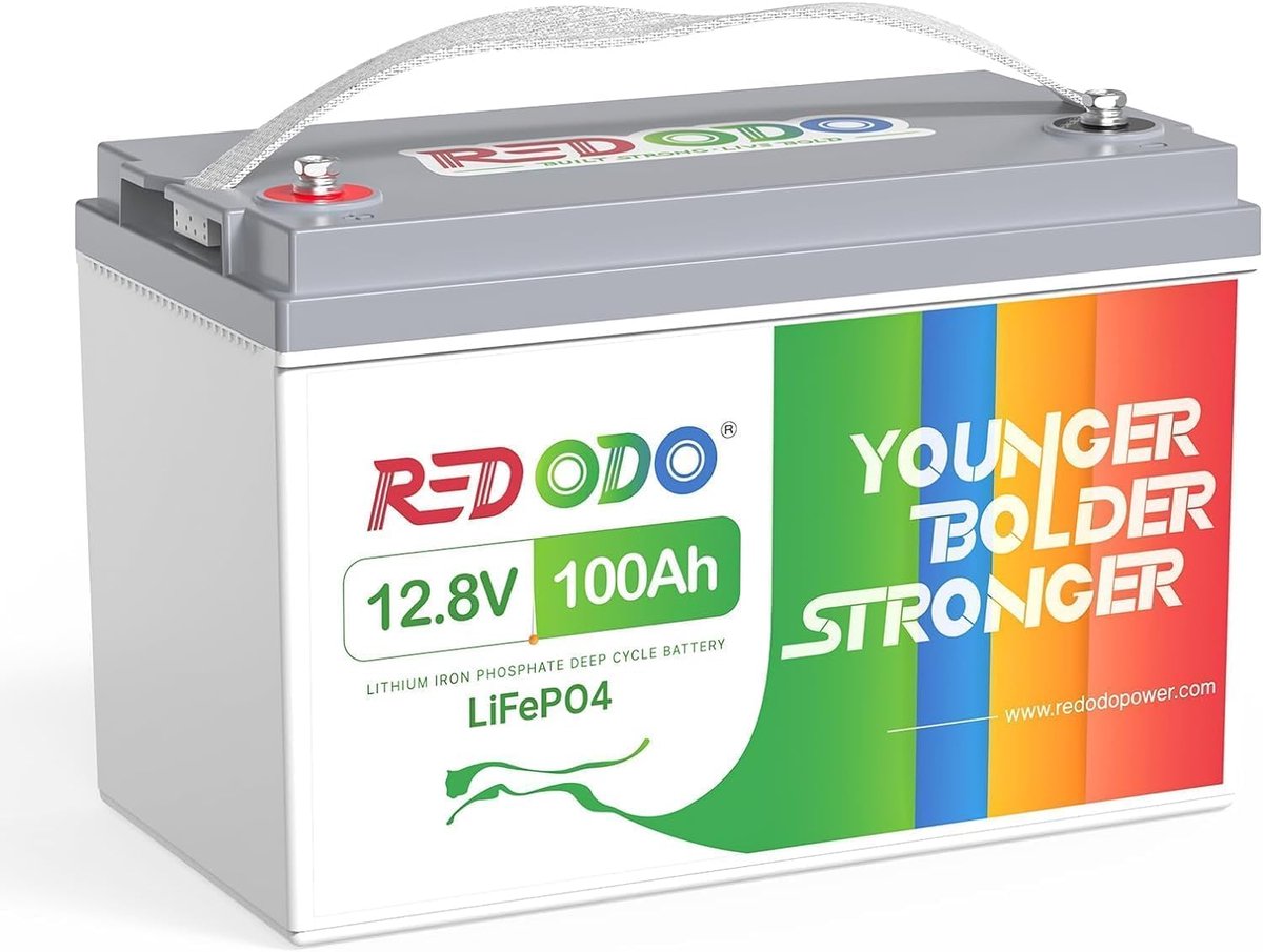 Lithium Accu - Oplaadbare Batterij - Off-Grid Energie - Lange Levensduur - 12V 100Ah
