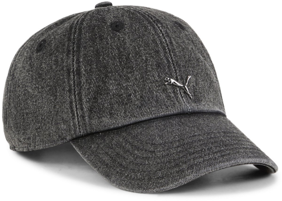 PUMA WARDROBE HAT ESS METAL DAD 02596801 r UNIVERSAL Zwart