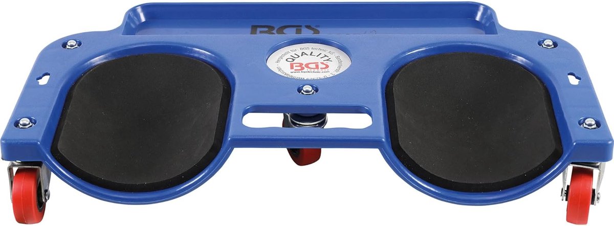 Kniebeschermers - Roller Kniekruk - Klus Klussen - Vijf Wielen Stabiliteit - 100 kg Belasting - Zwart