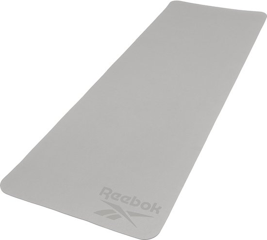 Reebok 4 mm yogamat Pure Grey van Reebok — afbeelding 4
