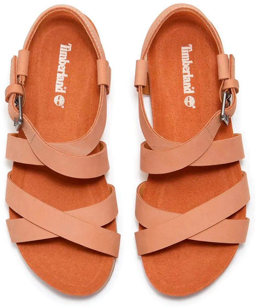 Timberland Malibu Waves Sandalen Vrouw Mid Bei Nubuck