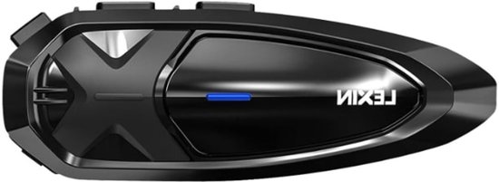 Lexin - GTX 1 - Motorfiets Intercom - Motorhelm - Bluetooth - Headsets - Handsfree - Communicator - Interphone - Voor 10 ruiters -1 stuks - 2000M