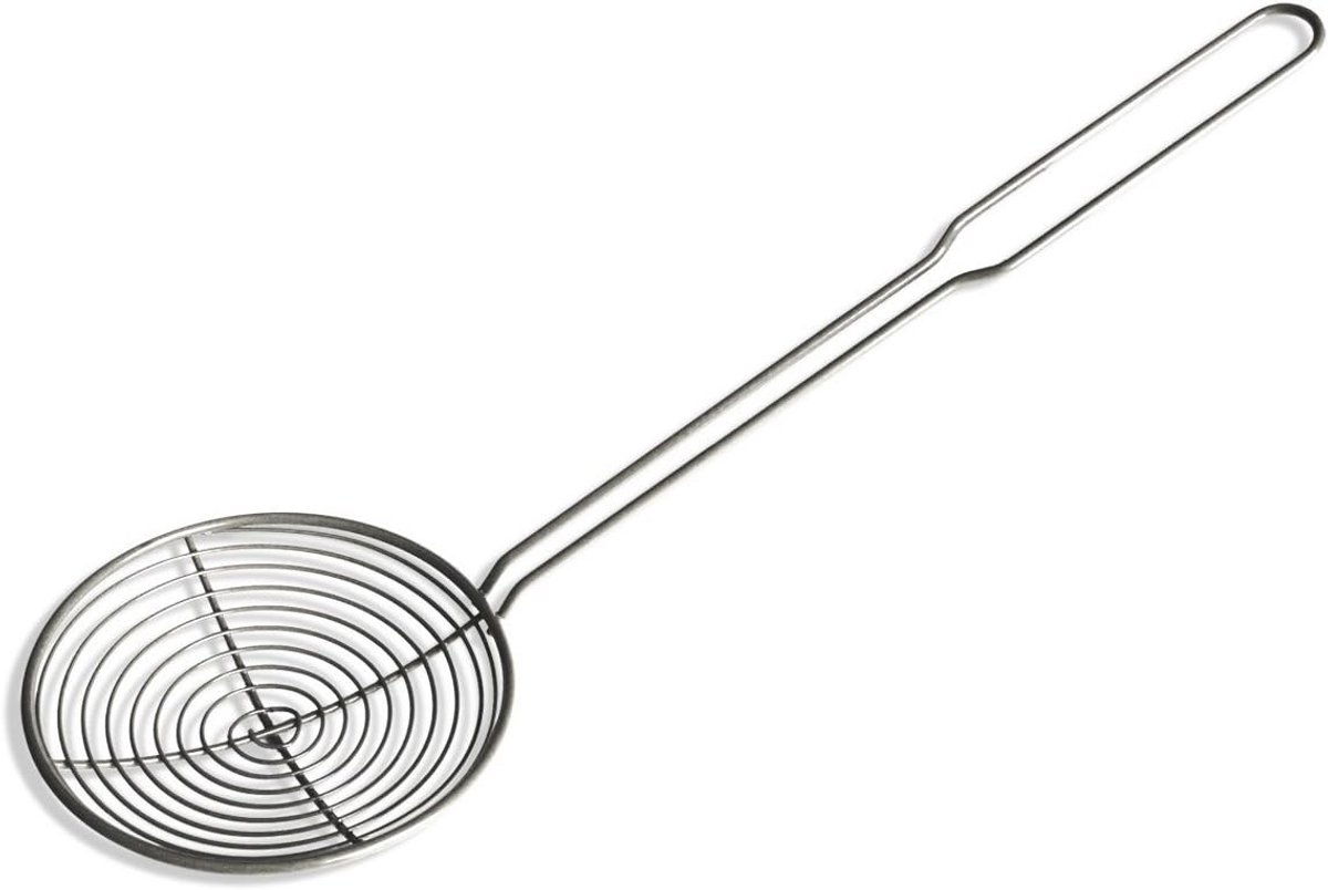 Roestvrijstalen Spiraal Schuimspaan Keuken Zeeflepel 42 cm