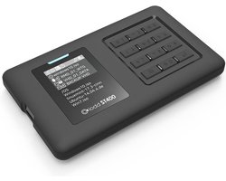 2,5 inch Externe Behuizing voor SSD/HDD met USB-C, Opstartbaar Virtueel ODD/HDD en AES256 Encryptie