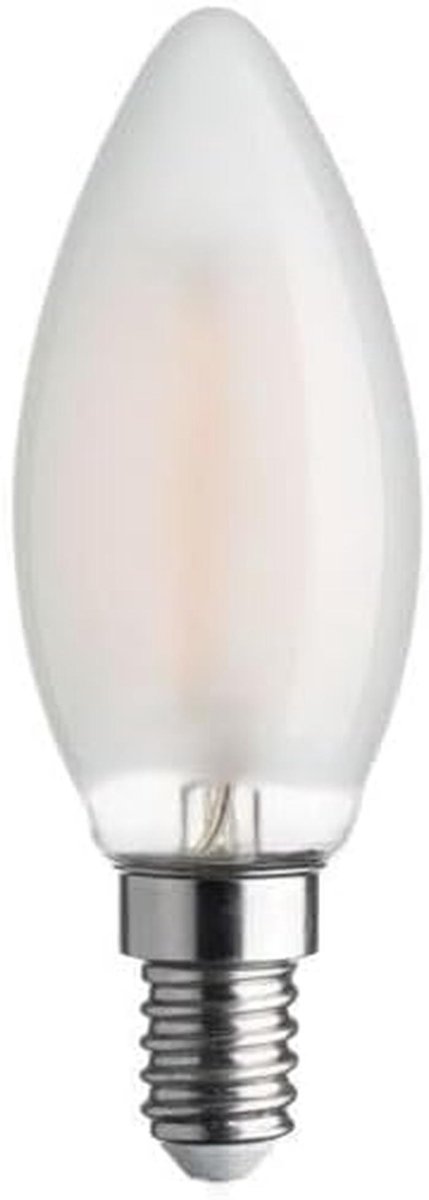 Set van 10 E14 LED Lampen - Warm Wit Licht (2700K) - 5W - Frost Glas