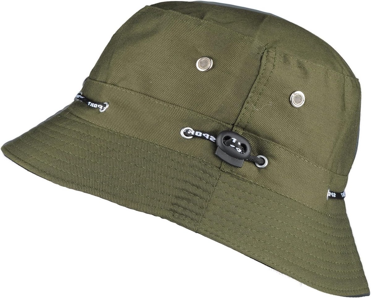 Verstelbare en Opvouwbare Zomerbucket Hat - Lichtgewicht en Ademend
