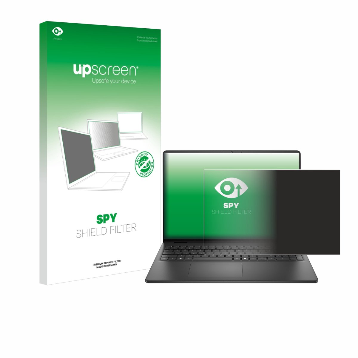 upscreen - privacyscherm voor Dell 16 Laptop - privacy filter screenfilter Blauwlichtfilter