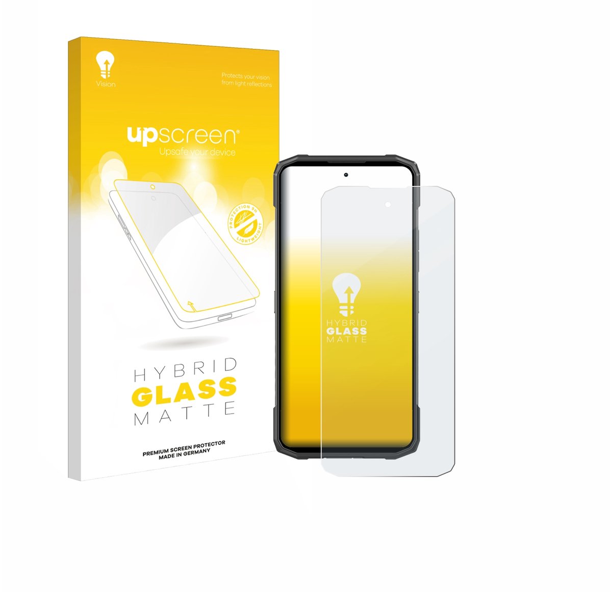 upscreen - Screenprotector voor Doogee Blade 20 - Folie Beschermfolie Beschermglas matte