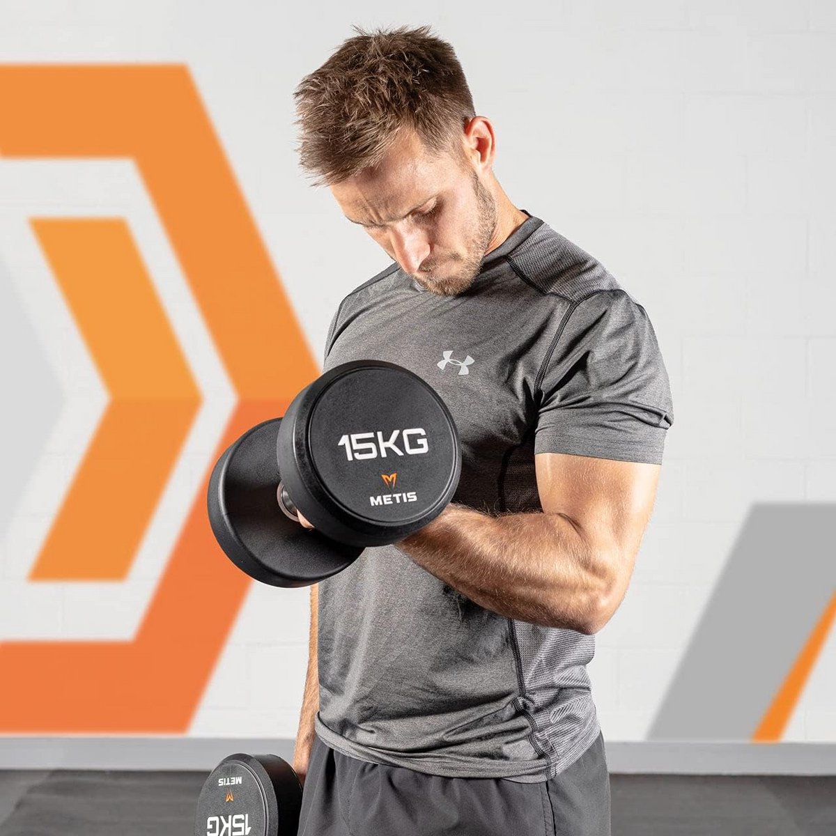 Professionele Halters (Set van 2) - Rubberen Kracht- en Fitnessapparatuur voor Thuis en Sportschool