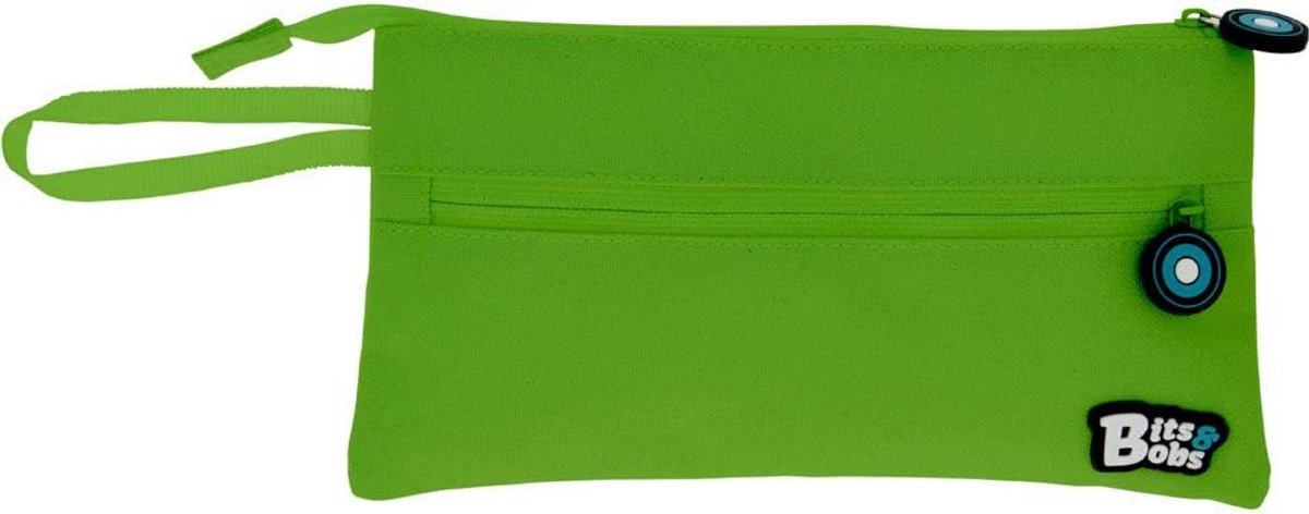 Platte Bits & Bobs Opbergdoos Groen School- en Kantoorbenodigdheden 23.5 x 12 cm