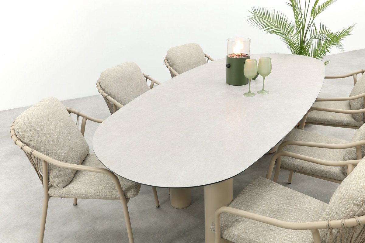Taste by 4 Seasons Pisa/Denia organische tuinset 240x105 cm