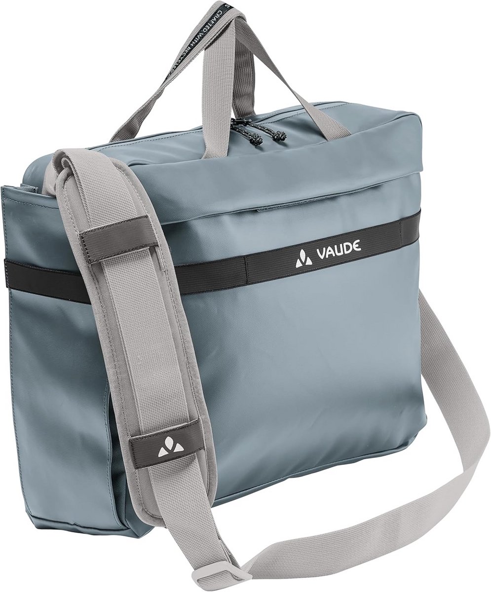 Convertible fietstas en aktentas voor dagelijks gebruik, 17 inch laptopruimte, PVC-vrij en vuilafstotend