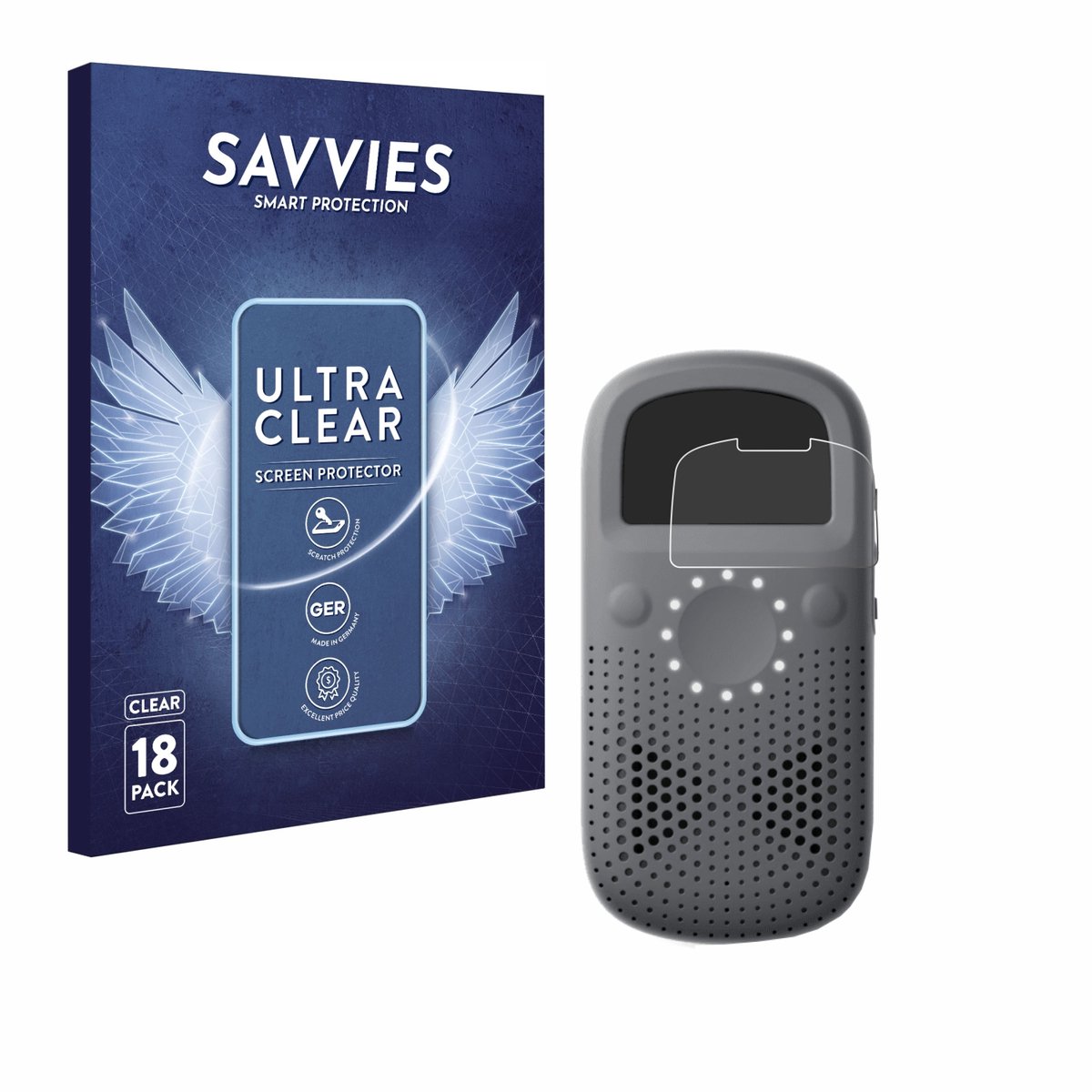 Savvies - Screenprotector voor Relay X - Folie Beschermfolie transparant 18 Stuks