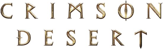 Gouden tekst in sierlijk lettertype: CRlMSON DESERT