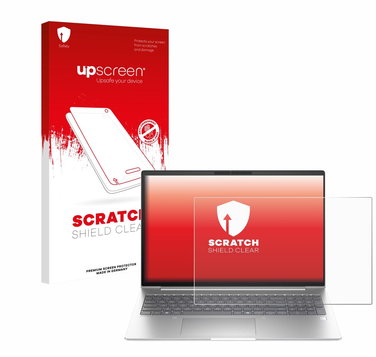 upscreen - Screenprotector voor HP EliteBook 6 G1i 13 - Folie Beschermfolie transparant