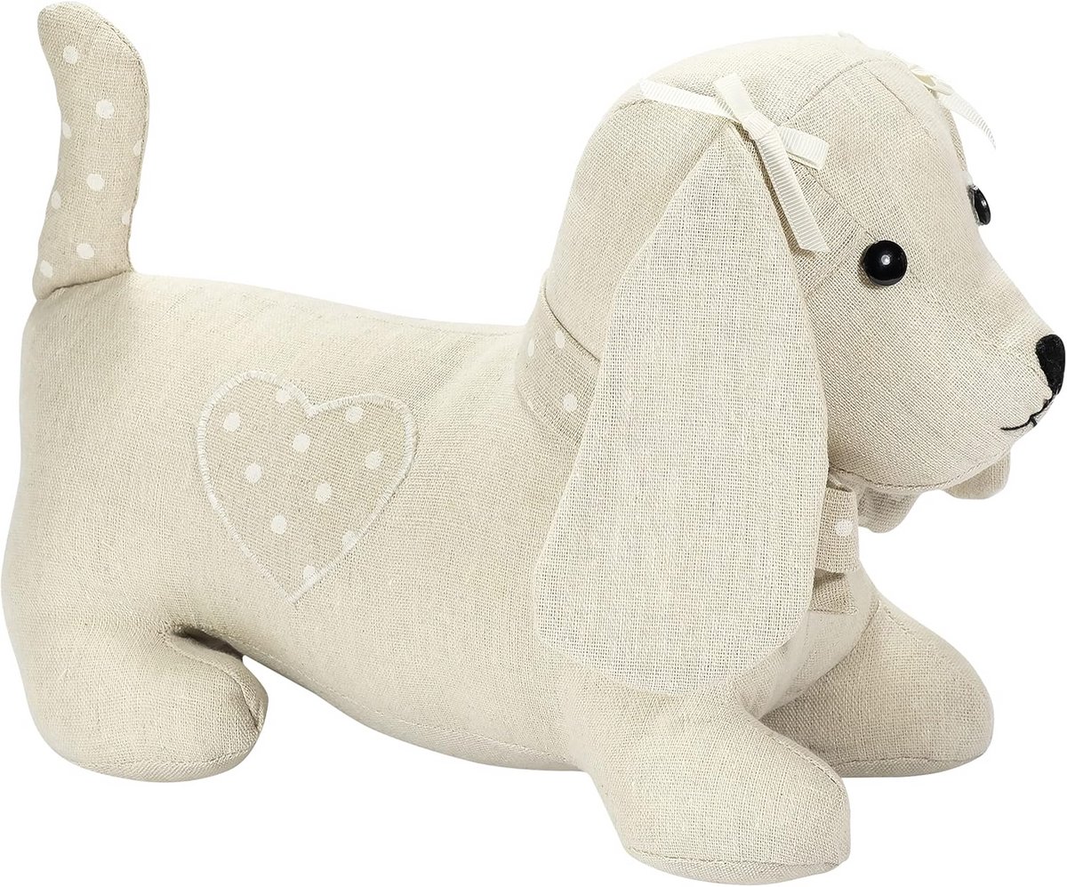 Dalmatier deurstop - 1,5 kg zand gevulde deurstopper - 33 x 23 x 13 cm
